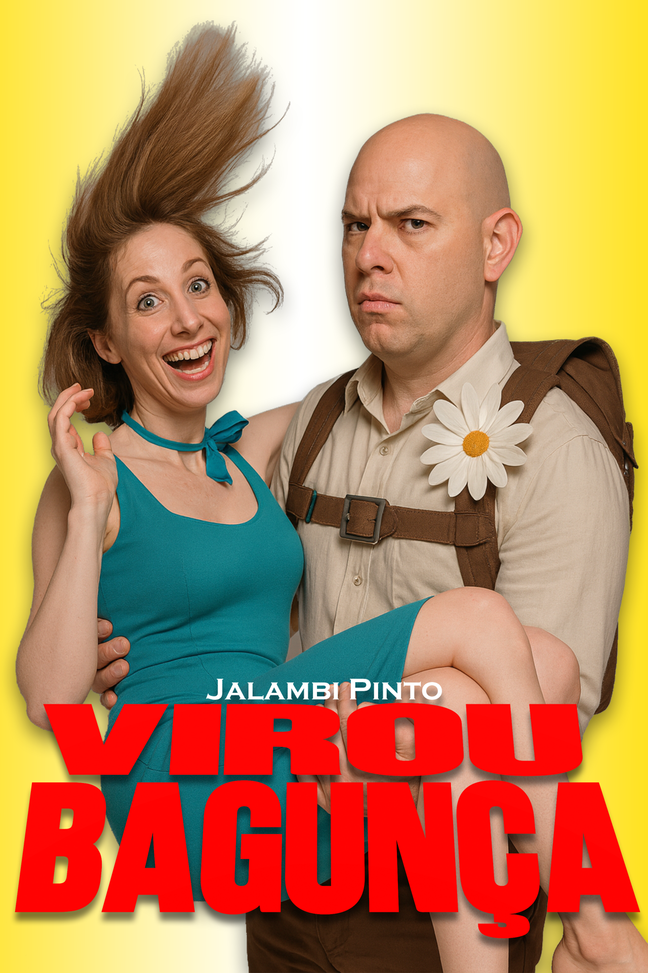 Poster Virou Bagunça com Cleide e Paulo